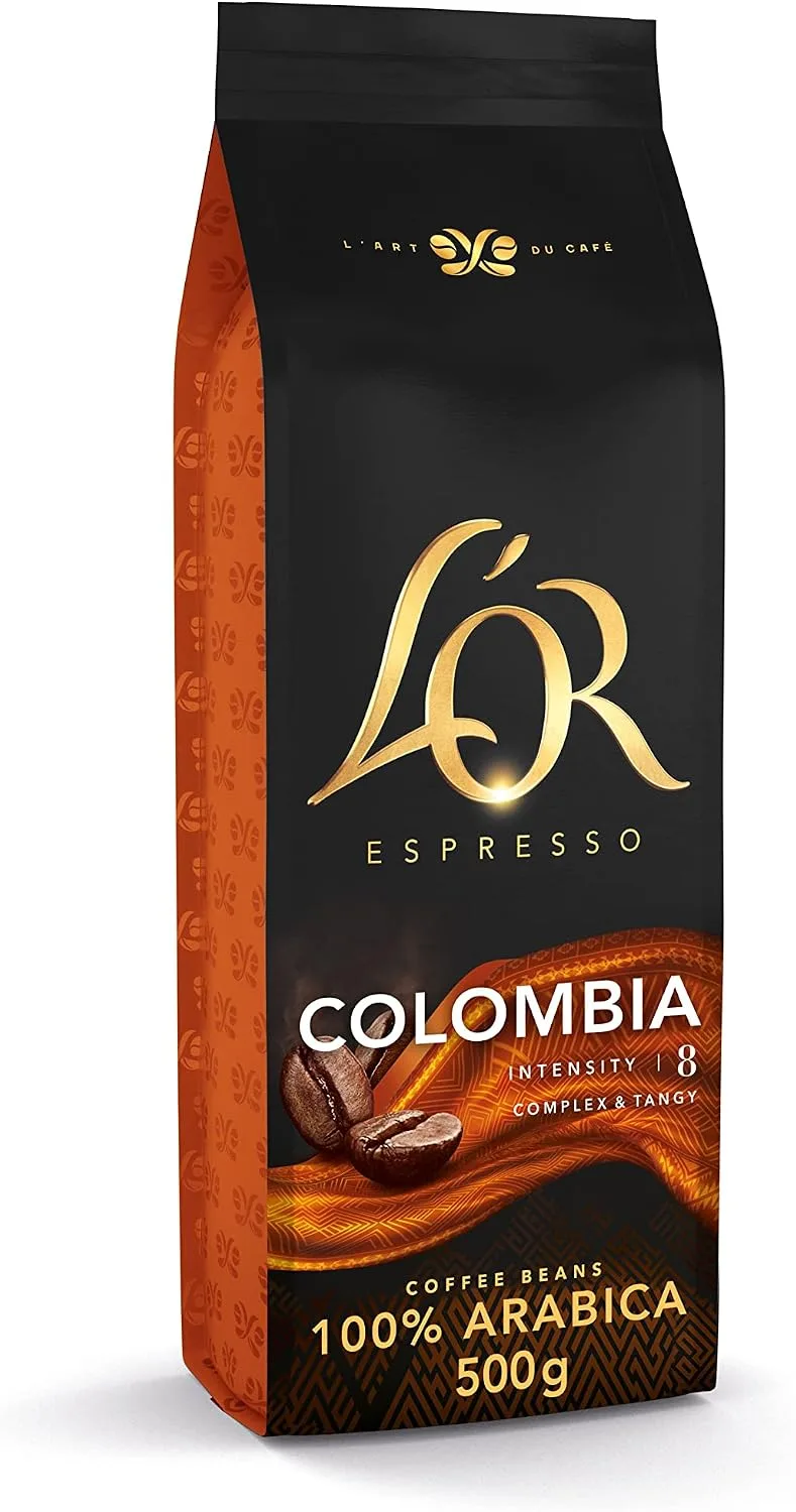 L'OR ▫️ Espresso Colômbia Café em Grão Natural 100% Arábica | 500 g