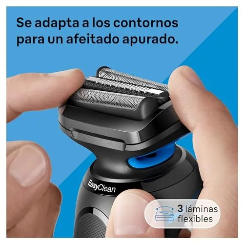 Braun ▫️ Series 5 Máquina de barbear elétrica para homem, 51-B1000s, azul 3