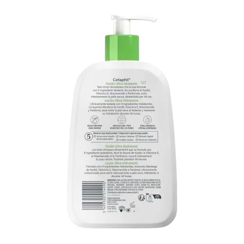 Cetaphil ▫️ Loção Ultra-Hidratante 473 ml, para pele com secura persistente 3