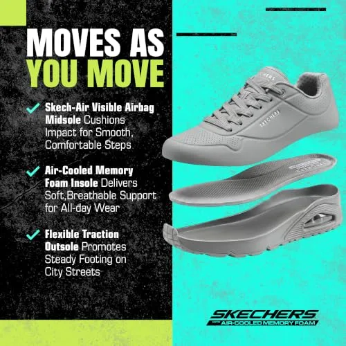 Skechers ▫️ Ténis Uno Stand On Air para homem 4