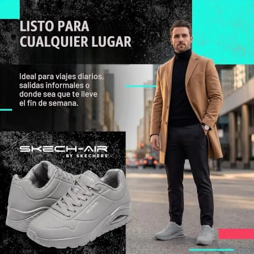 Skechers ▫️ Ténis Uno Stand On Air para homem 5