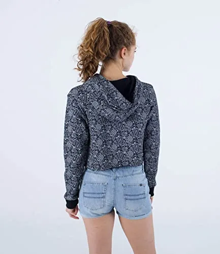 Hurley ▫️ Oceancare Paisley - Camisola com forro polar para mulher Camisola para mulher 4