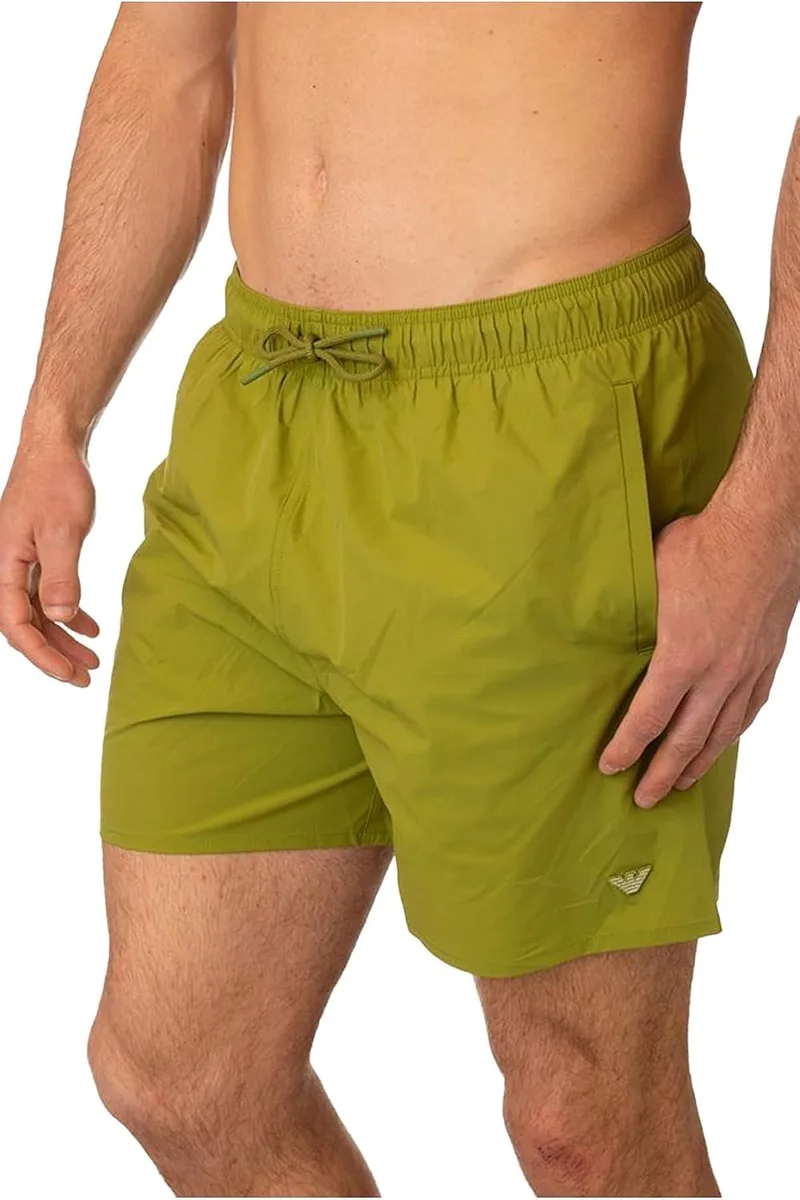 Emporio Armani ▫️ Calções de banho tipo boxer para homem