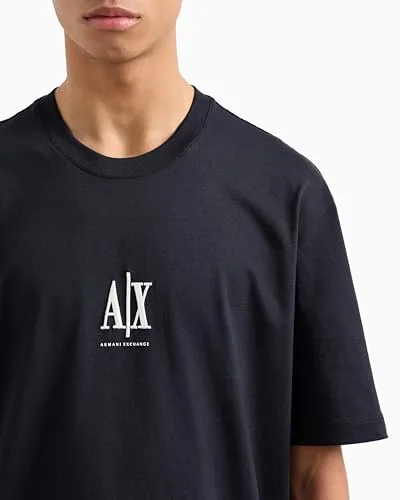 Armani Exchange ▫️ Camisola Icon Small Logo para homem 3