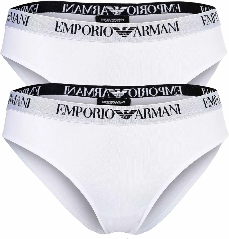 Emporio Armani ▫️ Conjunto de 2 Cuecas Femeninas (Conjunto de 2)