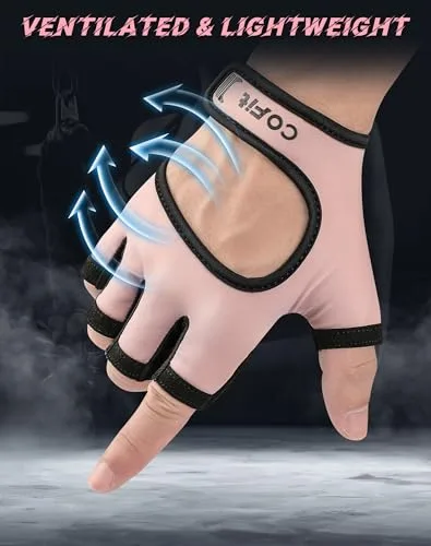 COFIT ▫️ Luvas de ginásio ventiladas, luvas de fitness leves e multifuncionais para o verão, ideais para levantamento de pesos, ciclismo, exercício físico, escalada e remo 2