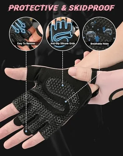 COFIT ▫️ Luvas de ginásio ventiladas, luvas de fitness leves e multifuncionais para o verão, ideais para levantamento de pesos, ciclismo, exercício físico, escalada e remo 3