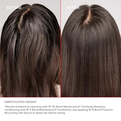 OLAPLEX ▫️ No. 4C Bond Maintenance™ Champô de Limpeza Profunda Clarificante | Remove as impurezas e os resíduos que causam danos | Ajuda a restaurar a vivacidade da cor | Para cabelos crespos, encaracolados, lisos e ondulados, 8,5 fl oz 3