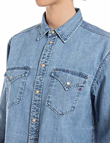 Replay ▫️ W2296 Camisa de senhora 4
