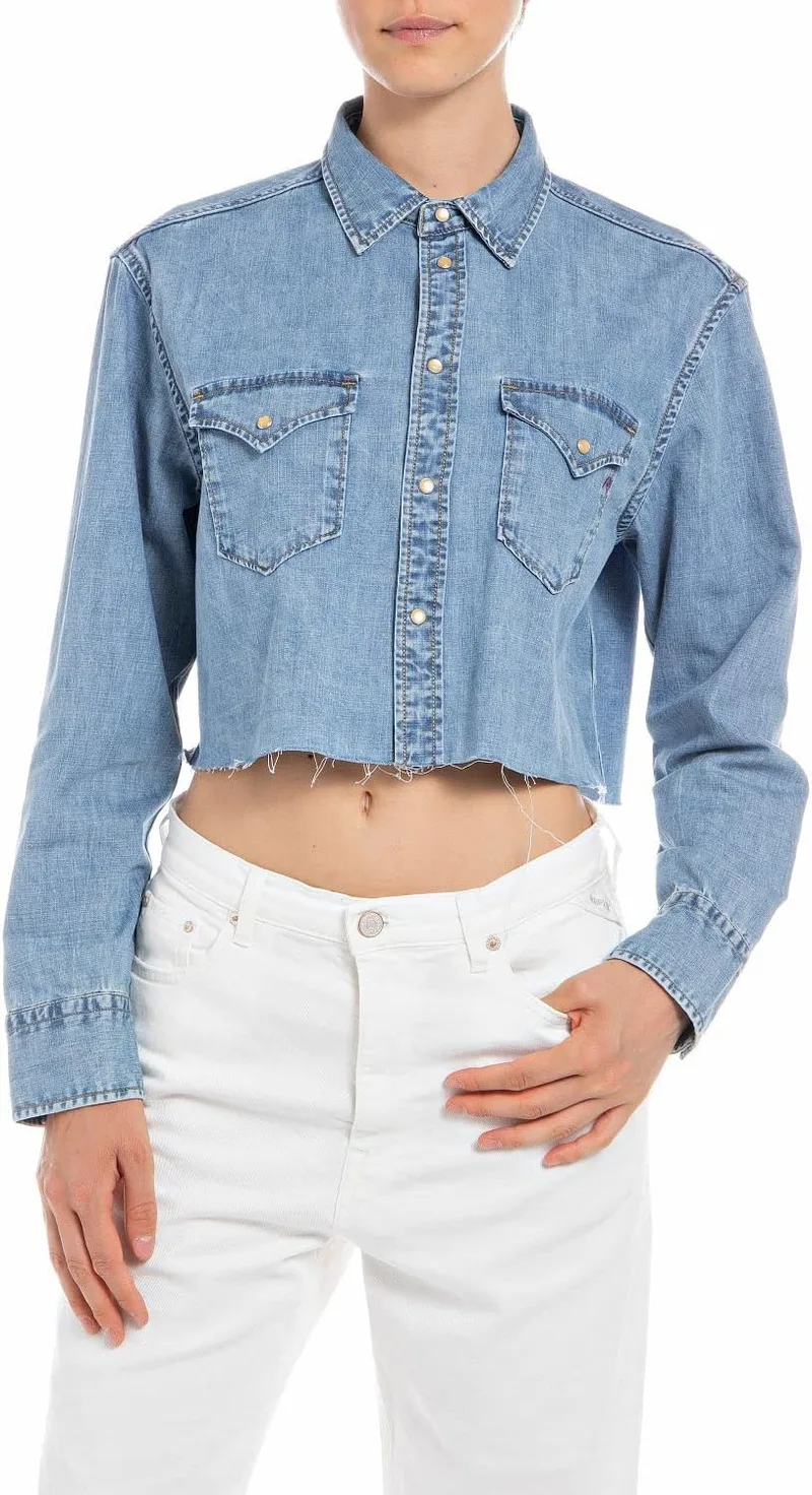 Replay ▫️ W2296 Camisa de senhora