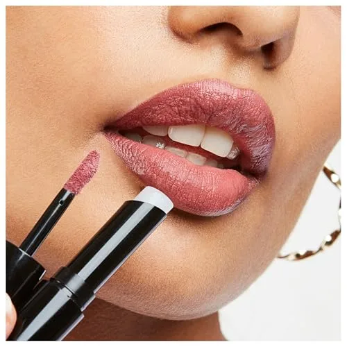 Rimmel London ▫️ Rimmel, Lasting Provocalips, Batom de longa duração, 400 Grin & bare it, Passo 1: 2,3 mL, Passo 2: 1,6 g 5
