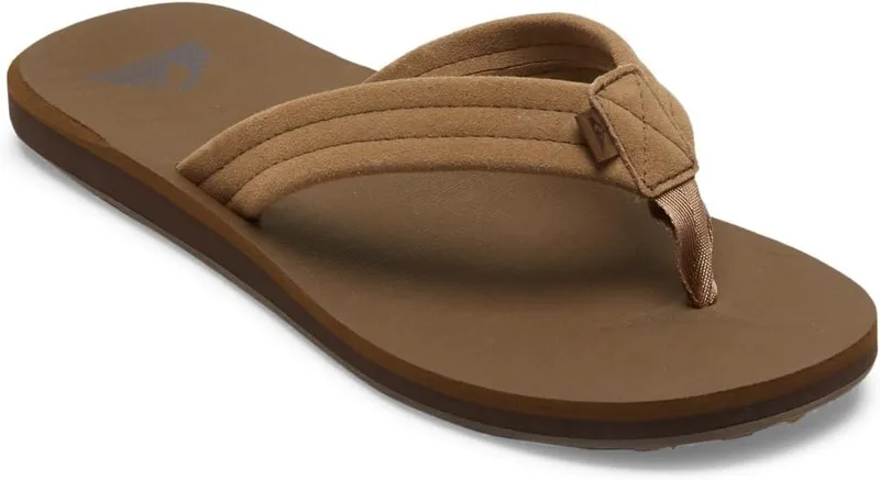 Quiksilver ▫️ Sandália Carver Suede Core