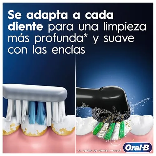 Oral-B ▫️ Escova de dentes elétrica Vitality Pro com 1 cabeça de escova, preta 2