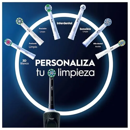 Oral-B ▫️ Escova de dentes elétrica Vitality Pro com 1 cabeça de escova, preta 4