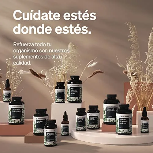 natural elements ▫️ Bisglicinato de zinco 15 mg - 365 comprimidos (1 ano) - Para o cabelo, a pele, as unhas e para reforçar o sistema imunitário - Bisglicinato de zinco de elevada biodisponibilidade 6