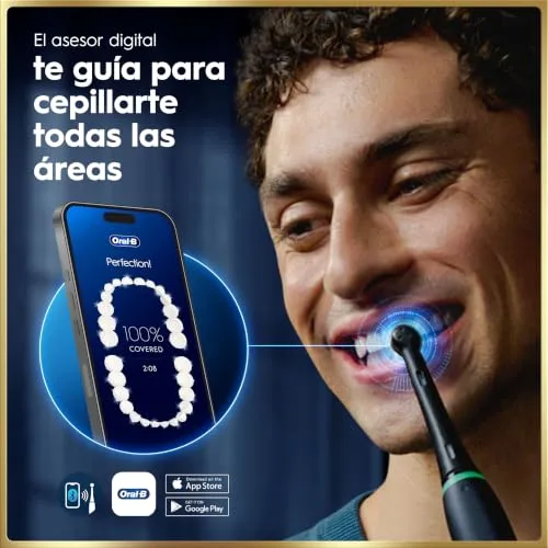 Oral-B ▫️ Escova de dentes elétrica iO 9 com 3 cabeças, preta 2