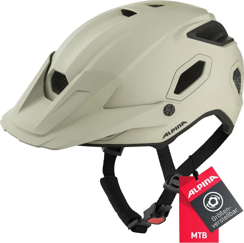 ALPINA ▫️ COMOX - Capacete de enduro resistente, amortecedor de impactos e ajustável, com viseira curta, para adultos