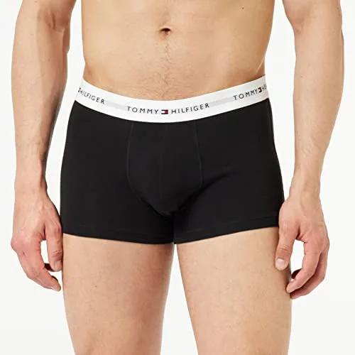 Tommy Hilfiger ▫️ Conjunto de 5 cuecas boxer para homem, em algodão elástico 2
