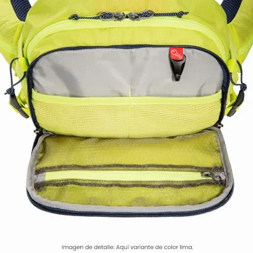 Tatonka ▫️ Bike Hip Bag MTB - Bolsa de cintura para bicicleta de montanha (5 L, com vários compartimentos, suporte para garrafas, compartimento para bolhas e capacidade de 5 litros), cor preta 4