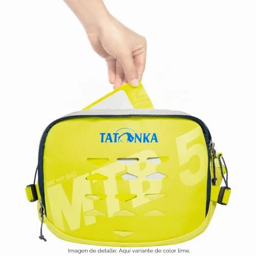 Tatonka ▫️ Bike Hip Bag MTB - Bolsa de cintura para bicicleta de montanha (5 L, com vários compartimentos, suporte para garrafas, compartimento para bolhas e capacidade de 5 litros), cor preta 7
