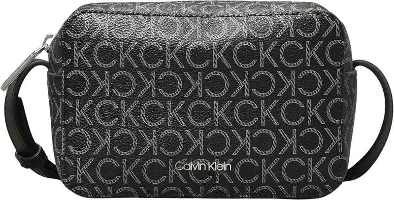 Calvin Klein ▫️ Mulher Bolsa a tiracolo CK Must Camera Bag Mono Pequena, Tamanho Único