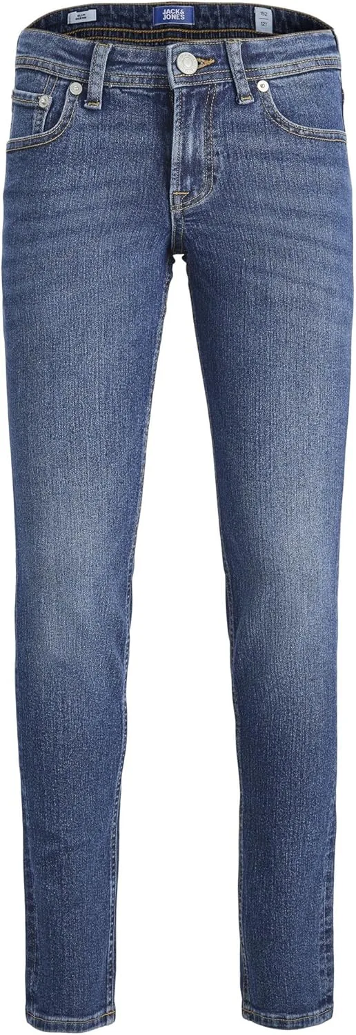 JACK & JONES ▫️ Boy Calças de ganga de corte descontraído Jjichris Jjoriginal AKM 928 Noos Jnr Calças de ganga de corte descontraído Junior - Calças de ganga para menino