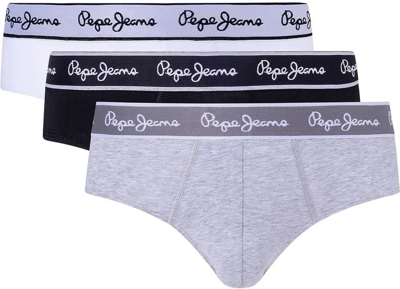 Pepe Jeans ▫️ Pepe BF 3p Cuecas de homem (Conjunto de 3)