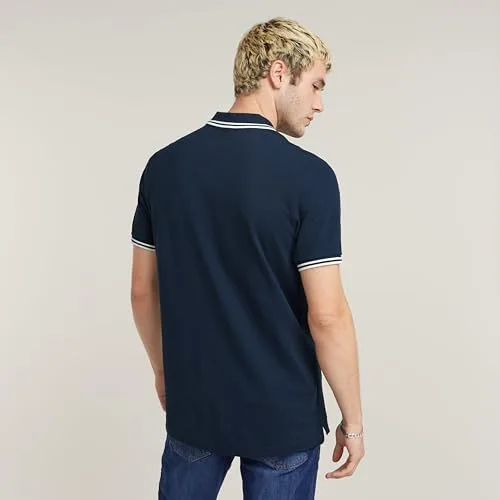 G-STAR ▫️ Dunda Slim Stripe Polo - Polos para homem 2