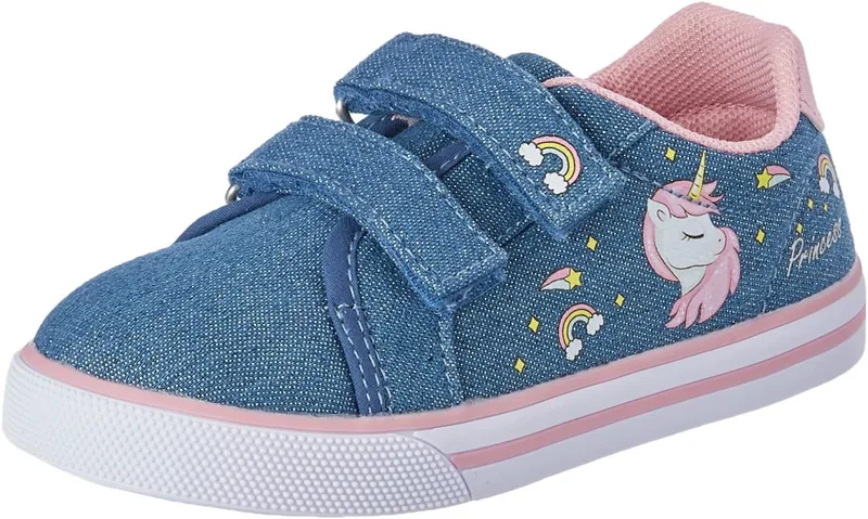 Chicco ▫️ Sapatos para meninas, Sapatilhas para meninas com fecho duplo confortável, Concebidas em Itália
