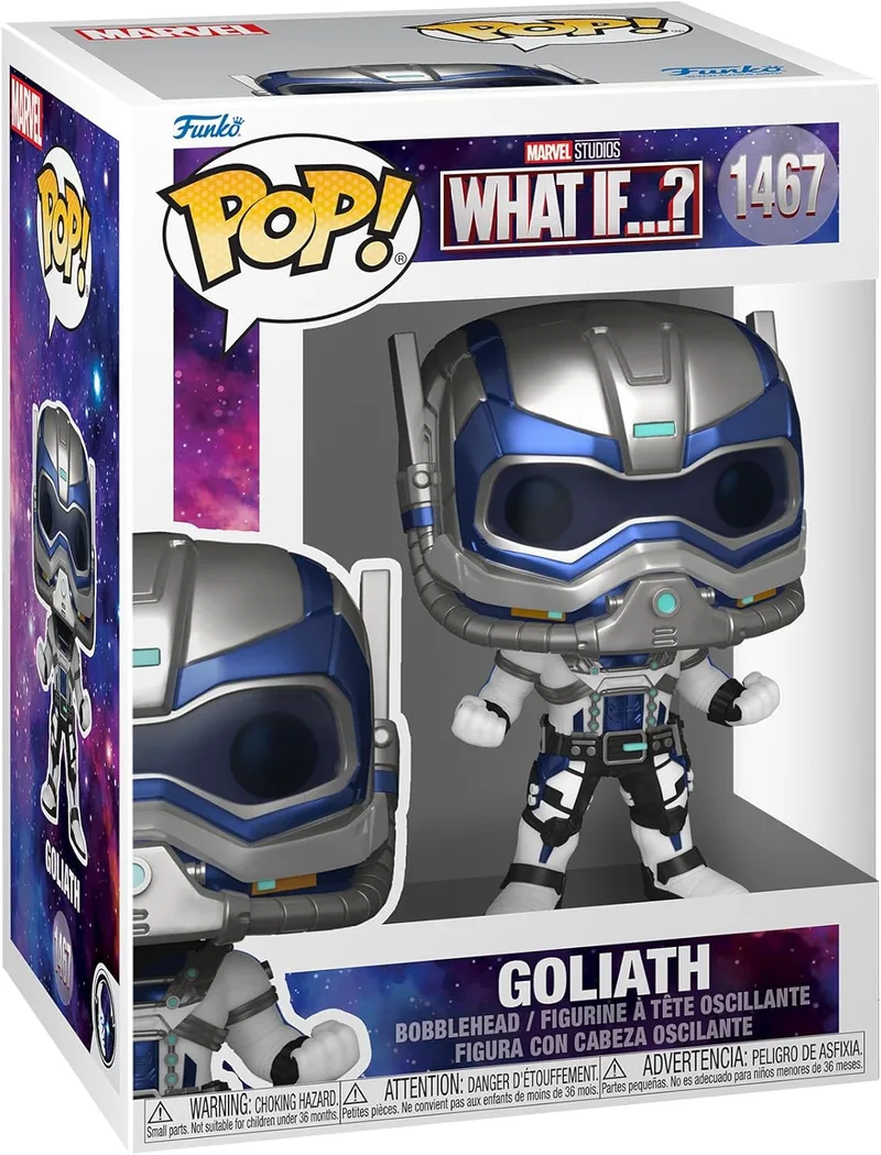Funko ▫️ Vinil Pop!: Marvel - What If - Golias - Miniaturas para coleccionadores - Ideia para presente - Mercadoria oficial - Brinquedos para crianças e adultos - Fãs de TV