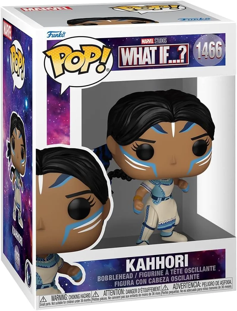Funko ▫️ Pop! Vinyl: Marvel What If - Kahhori | Produtos oficiais de super-heróis - Figura de vinil colecionável para decoração - Presente geek de aniversário