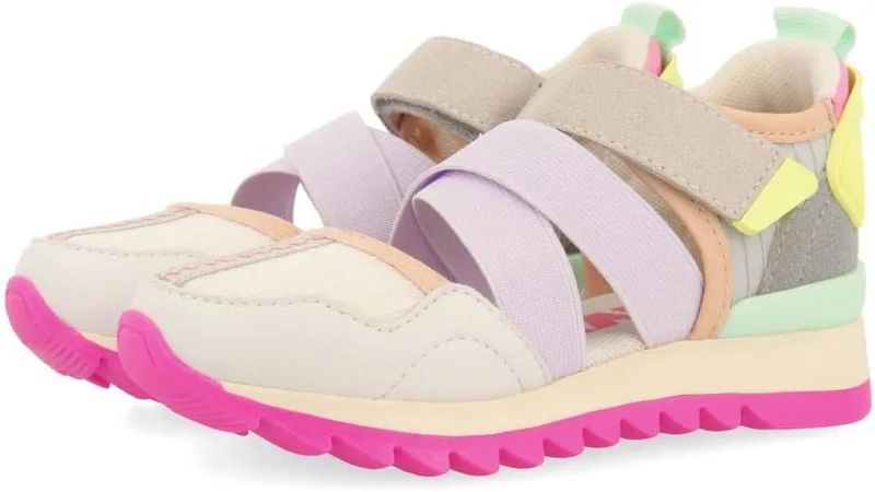 GIOSEPPO ▫️ Sapatilhas abertas brancas para raparigas CIDRA