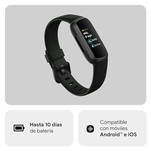 Fitbit ▫️ Google Inspire 3, a pulseira de saúde e atividade física com até 10 dias de autonomia e compatível com Android e iOS 3