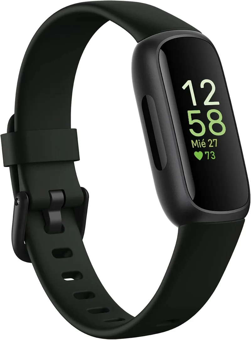 Fitbit ▫️ Google Inspire 3, o monitor de saúde e fitness com até 10 dias de autonomia da bateria e compatível com Android e iOS.