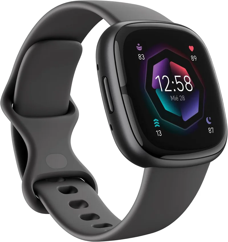 Fitbit ▫️ Google Sense 2, o smartwatch avançado que o ajuda a manter-se saudável, com GPS incorporado, funcionalidades de saúde avançadas, até 6 dias de autonomia da bateria e compatibilidade com iOS 15 e Android OS 9.0.