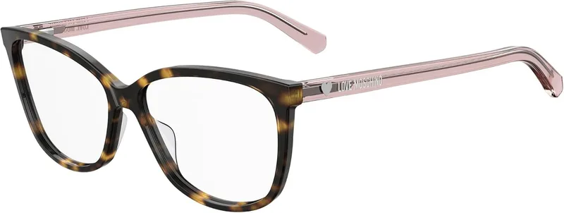 Love Moschino ▫️ Óculos de grau Moschino Love MOL546/TN Havana 52/14/135 para menina