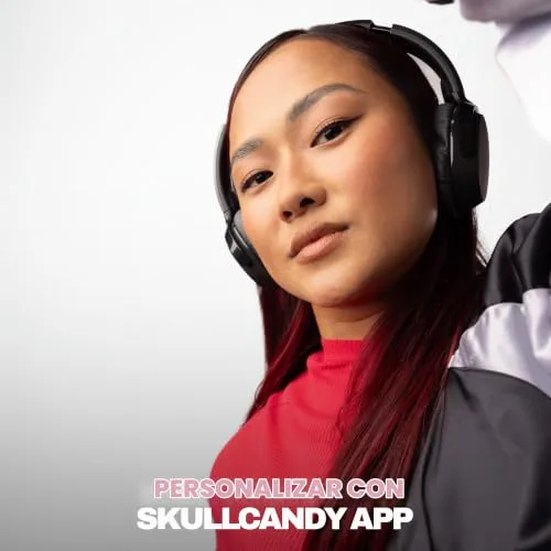 Skullcandy ▫️ Auscultadores sem fios Riff 2 On-Ear, 34 horas de autonomia, microfone, compatíveis com iPhone, Android e dispositivos Bluetooth - Preto 5