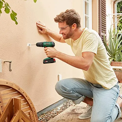 Bosch ▫️ Berbequim de percussão a bateria EasyImpact 18V-40 (1 bateria de 2,0 Ah, sistema de 18 V, conjunto de fixação de 173 peças, em mala de transporte) – Amazon Edition 4