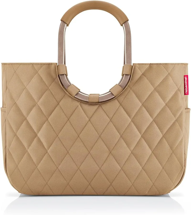 reisenthel ▫️ OR6046 LOOPSHOPPER L FRAME Saco de ginástica Unisexo Adulto RHOMBUS GINGER Tamanho único