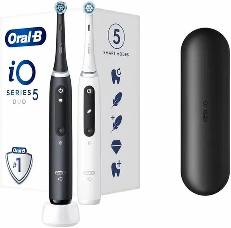 Oral-B ▫️ Escova de dentes eléctrica iO5 Duo da Braun - Marca: Braun - EAN: 4210201428695
