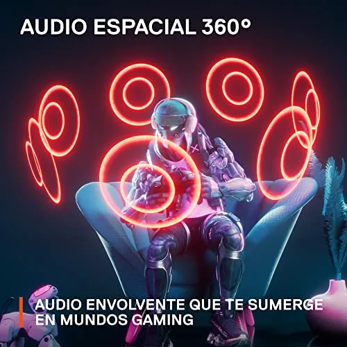 SteelSeries ▫️ Arctis Nova 1P - Auscultadores com fio para PS5 e compatíveis com vários sistemas - Controladores Hi-Fi - Áudio espacial de 360° - Almofadas de espuma com memória - PS5, PS4, PC, Xbox - Branco 5