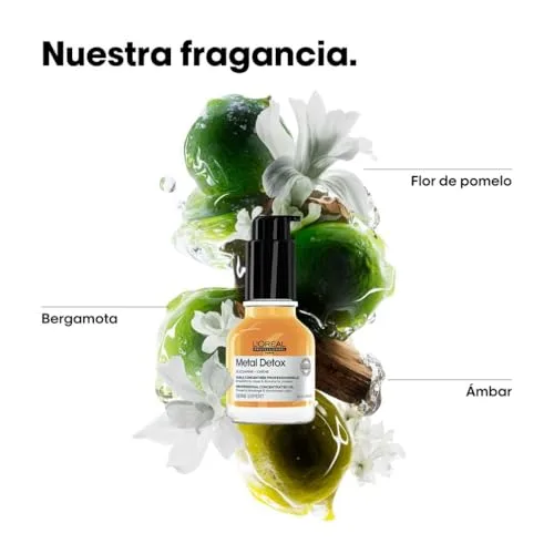 L'Oréal Professionnel Paris ▫️ L'Oréal Professionnel Metal Detox Óleo Anti-quebra e Protetor Térmico 50 ml 4