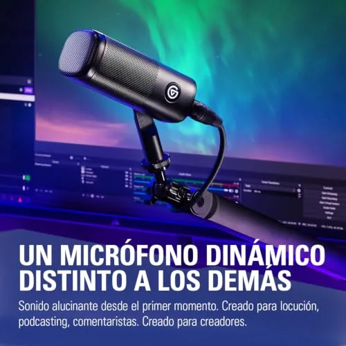 Elgato ▫️ Wave DX, microfone dinâmico XLR 2