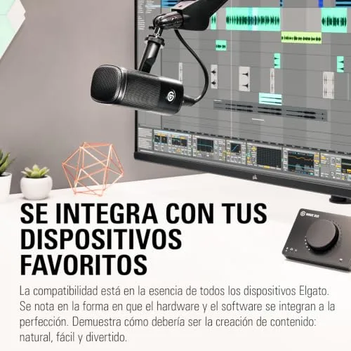 Elgato ▫️ Wave DX, microfone dinâmico XLR 6