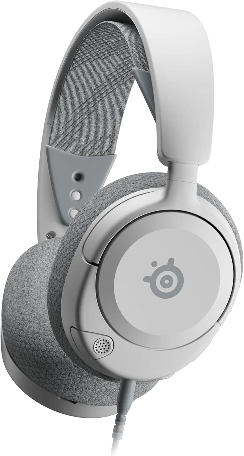 SteelSeries ▫️ Arctis Nova 1 - Auscultadores multissistema para jogos, controladores de alta fidelidade, áudio espacial de 360°, design confortável, resistente e ultraleve, microfone com cancelamento de ruído, PC,