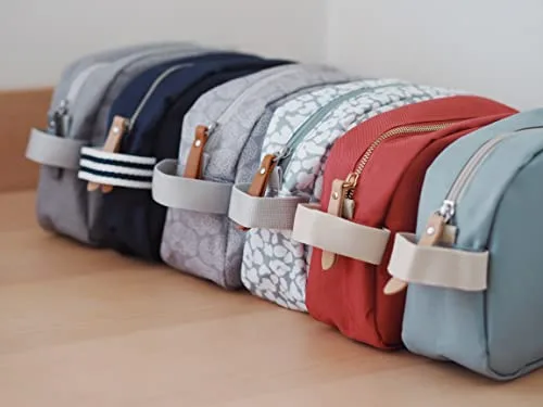 Béaba ▫️ Bolsa de higiene para bebés, Bolsa de cuidados para bebés, Bolsa Genève, Tecido impermeável, 2 bolsos interiores, Cherry Blossom 5