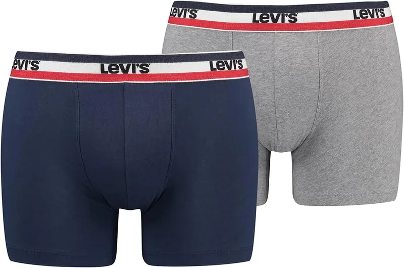Levi's ▫️ Cuecas boxer para homem (conjunto de 3)