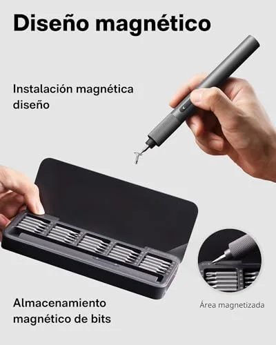HOTO ▫️ Mini Chave de Fendas Elétrica 25 em 1, Kit de 3,7 V de Precisão 5
