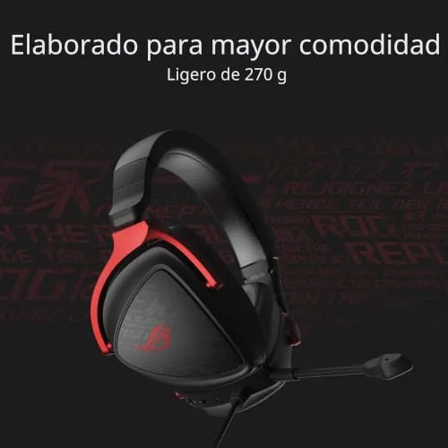 ASUS ▫️ ROG Delta S Core - Auscultadores sem fios leves para jogos - Preto 4