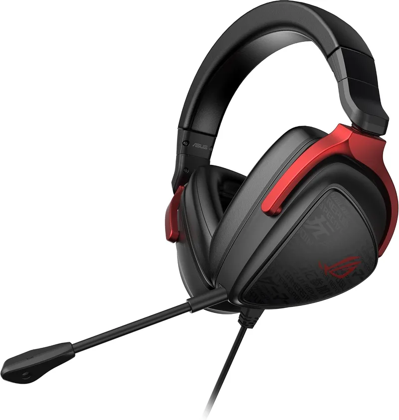 ASUS ▫️ ROG Delta S Core - Auscultadores sem fios leves para jogos - Preto